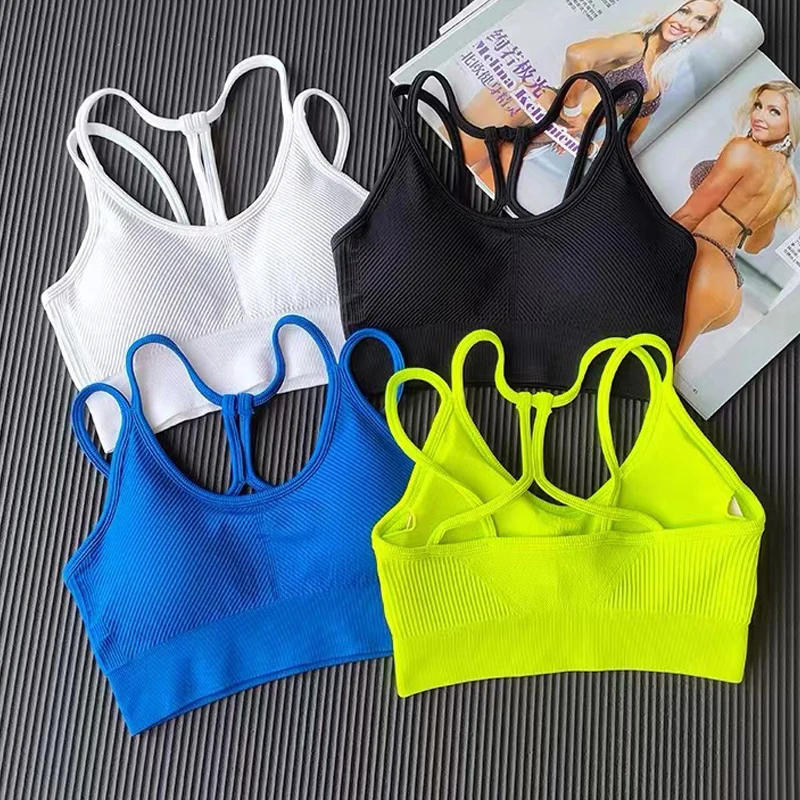 Woman Corset Sports Bra Push Up Fitness Yoga Bras for Women Sexy Underwear Crop Top Women Gym Clothing Bralette Female Lingerie