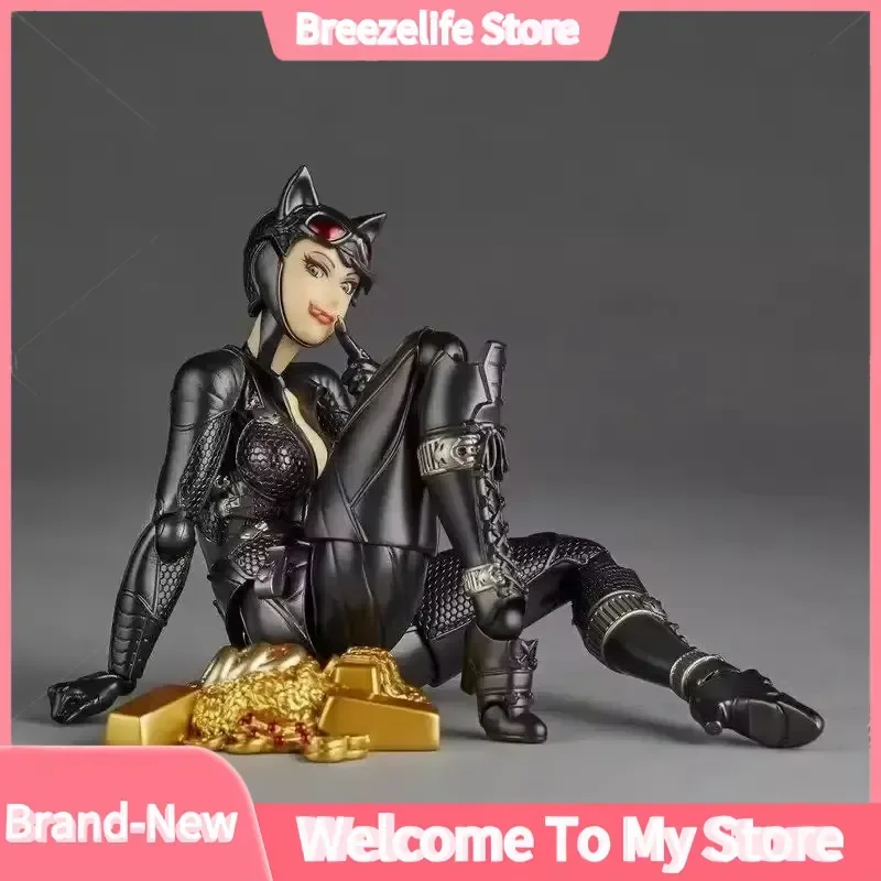 

New Kaiyodo Revoltech Catwoman Dc Selina Kyle Batman Revoltech Amazing Yamaguchi Revoltech Series Figure Model Figurine Toys