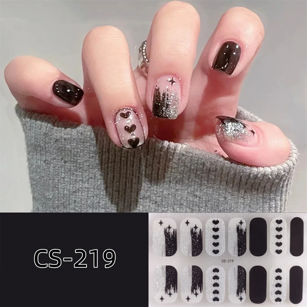 Impermeável unhas adesivos e ferramentas de manicure, 3D Nails Moda, Wear Armadura Adesivos removíveis para unhas, Nail Art Decoration, Nail Supplies