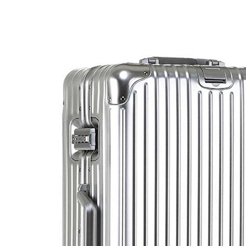 

20"24"26"29 Inch Travel Suitcase All Aluminum Magnesium Alloy Boarding Box Business Trolley Case With Wheels Rolling Luggage