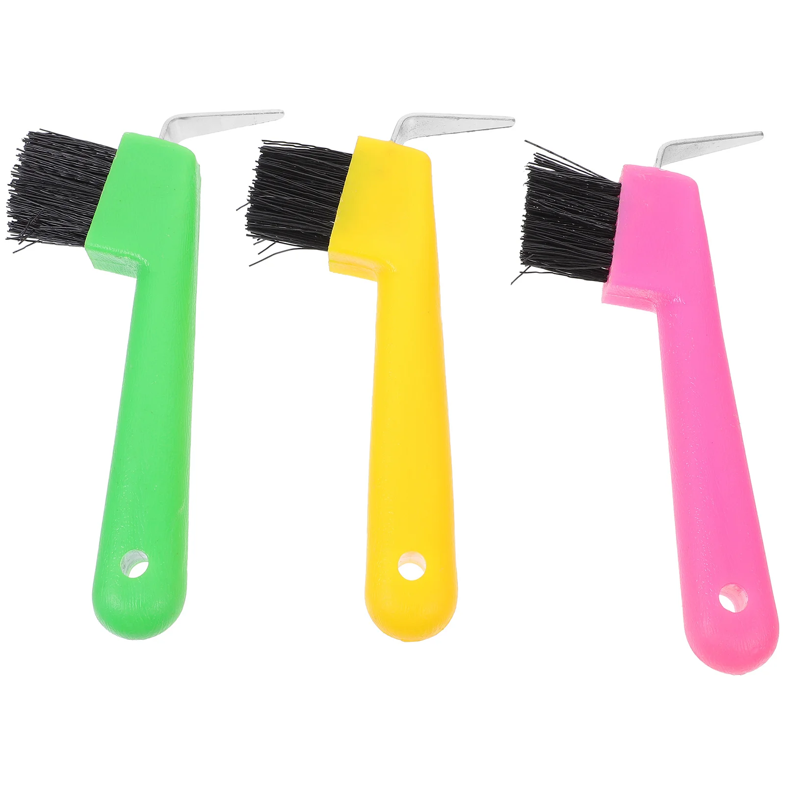 أداة اختيار وفرشاة محمولة 2 في أداة تهذيب الحواف، منظف فعال على حدوة الحصان للحالات الرطبة أو الباردة