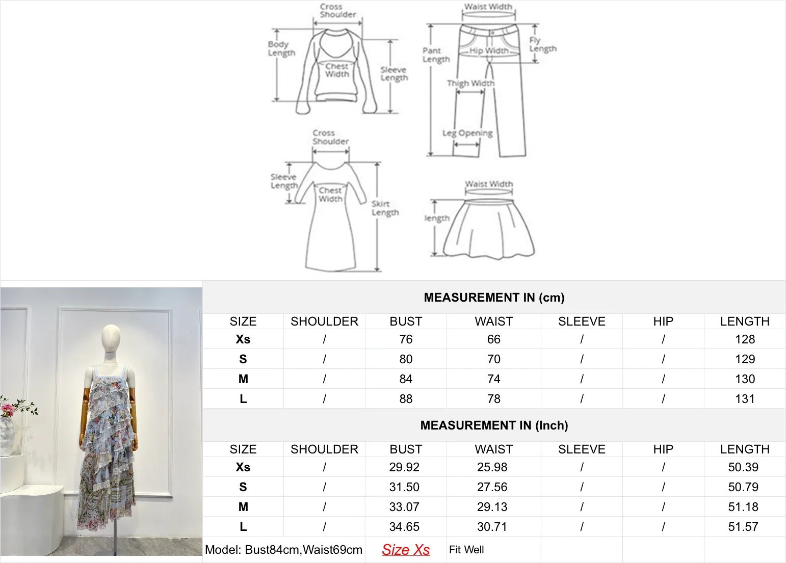 Ruffles Lace High Quality Silk Midi Dress for Holiday 2025 New Women's Blue Floral Print Sleeveless