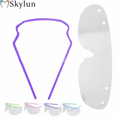 50PCS Dental disposable protective glasses Dental protection Goggles Mask affordable comfortable to wear dental materials SL710