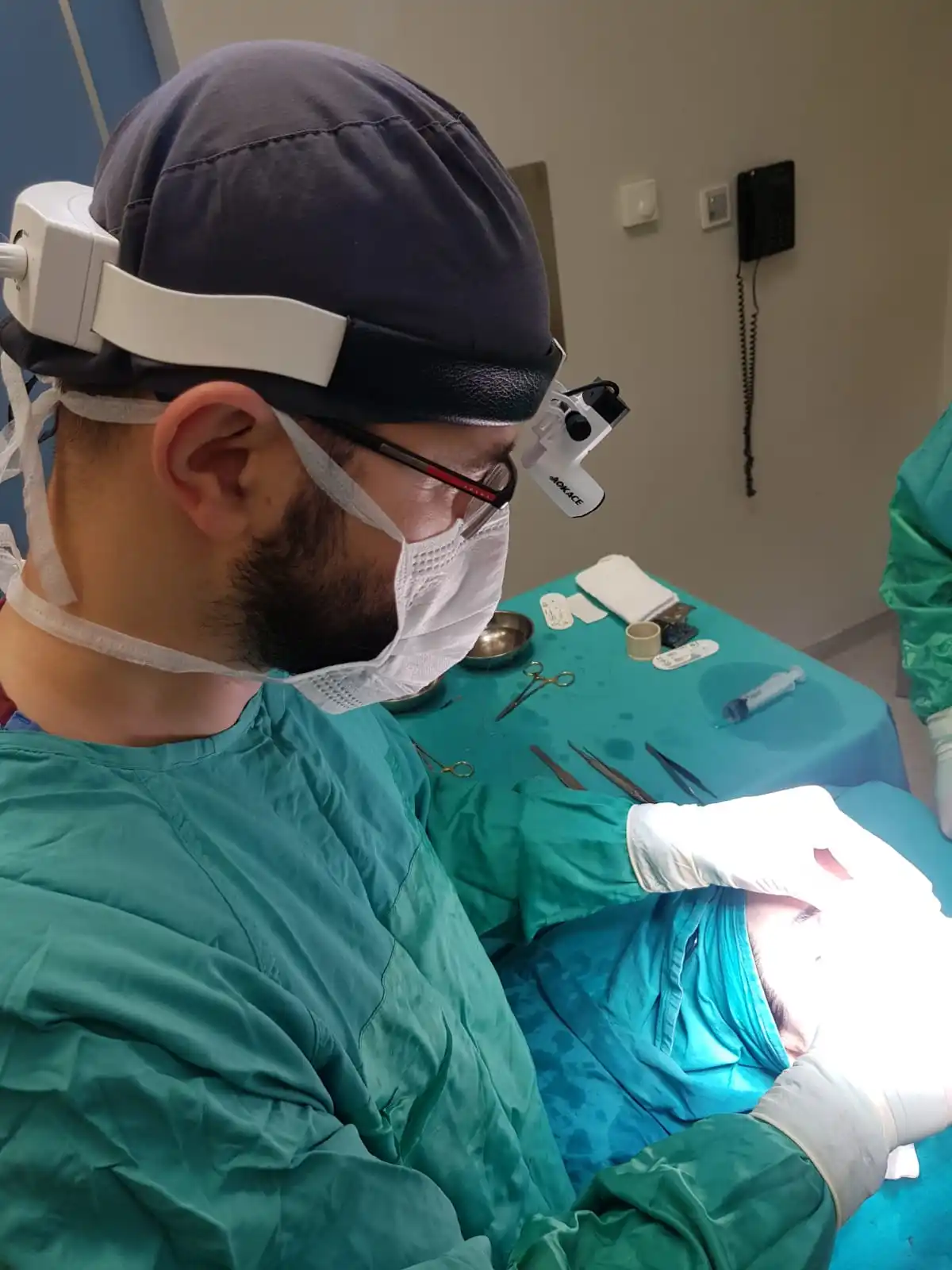 3W Led Surgical Headlamp ENT Surgcal Headband Without Wire