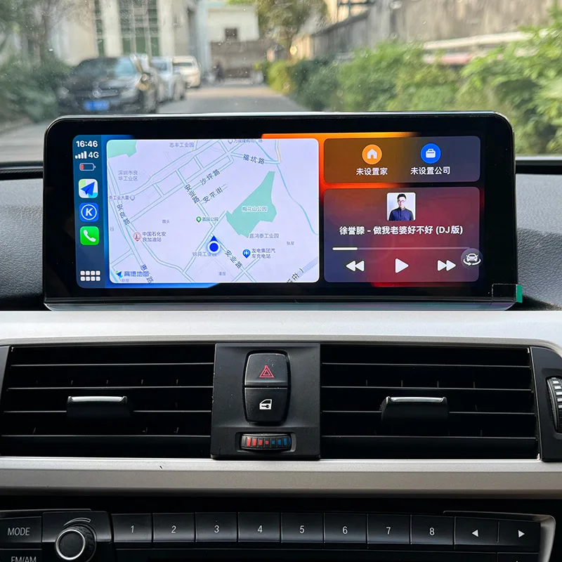 CarNavi New 12.3 10.25 Ultrathin Car Multimedia CarPlay For Bmw F30 F80 F36 Real HD 1920x720 With Google Map Auto GPS Navigation