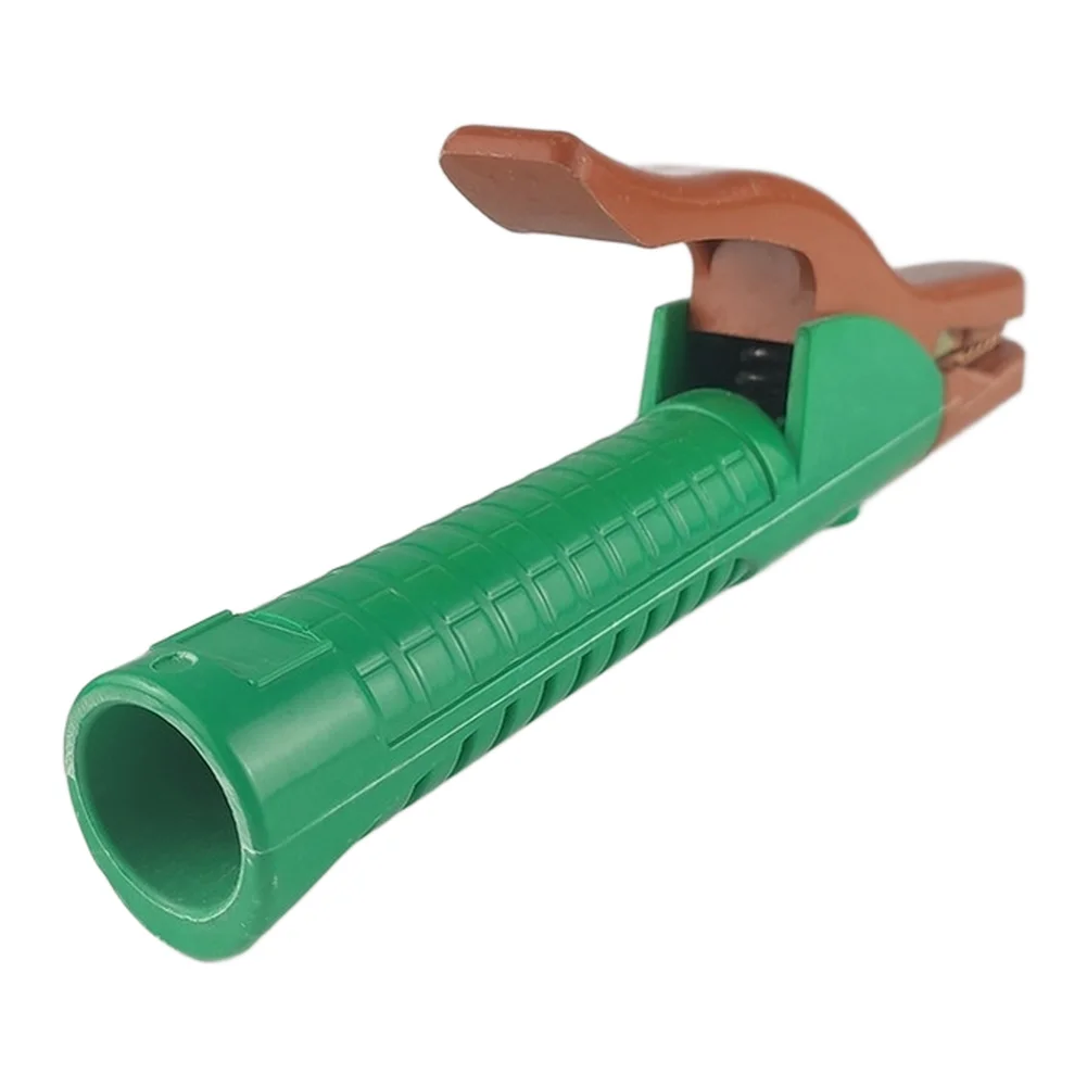 Industrial 500A Welding Clamp Made of Pure Copper Featuring Anti-Scald Thick Handle and 95mm2 Cable Compatibility