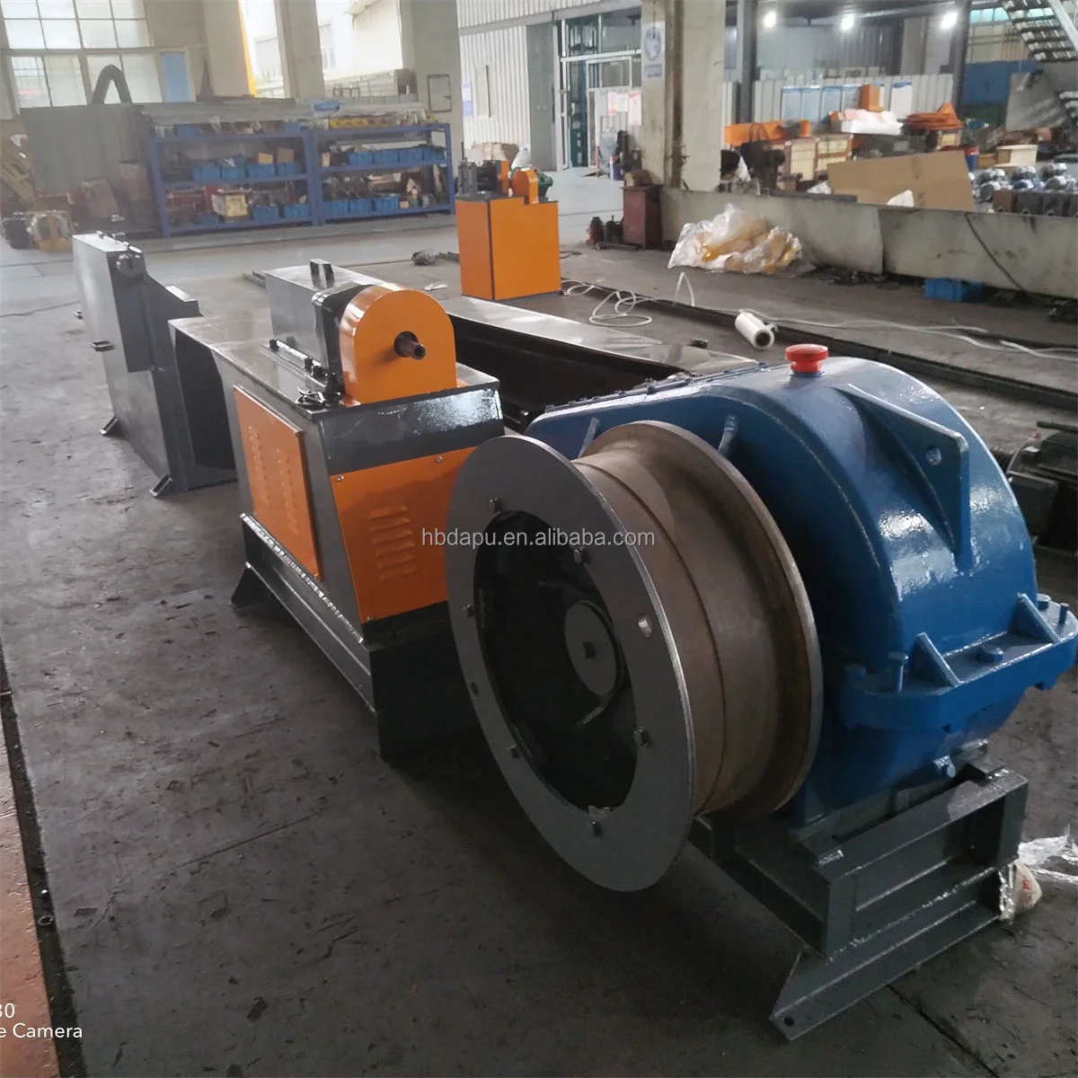 Macchina per trafilatura in filo d'acciaio ad angolo intrecciato con componenti del motore e del nucleo del cuscinetto per materiali da costruzione