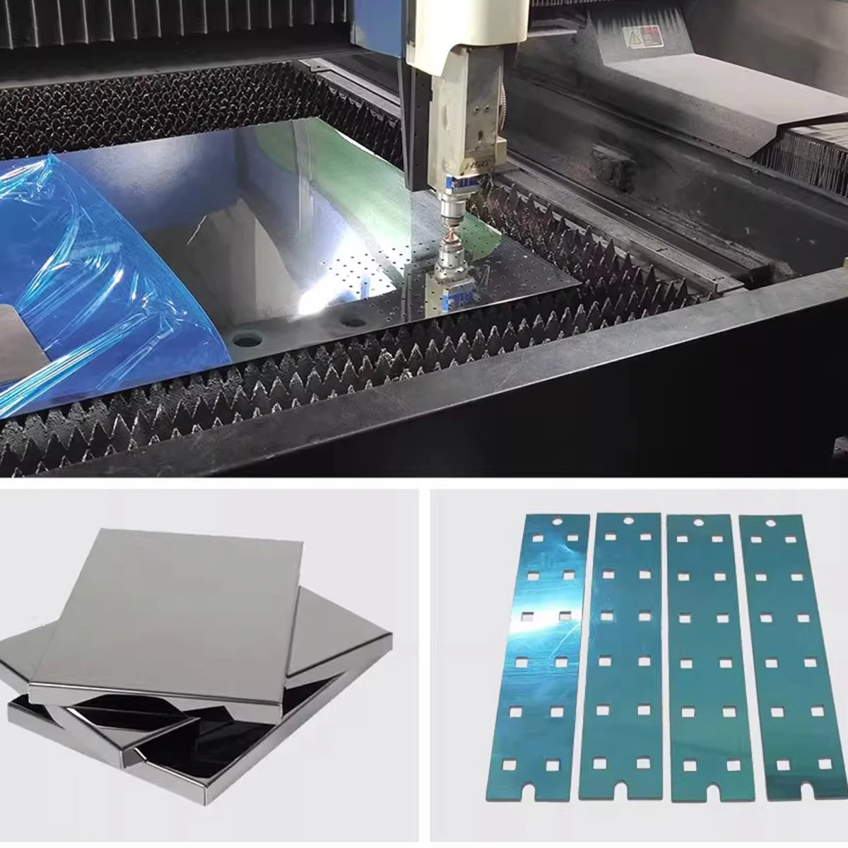 High Definition Ultra Clear Precision Grinding Mirror Polishing Aluminum Alloy Sheet Custom Ceiling Curtain Wall