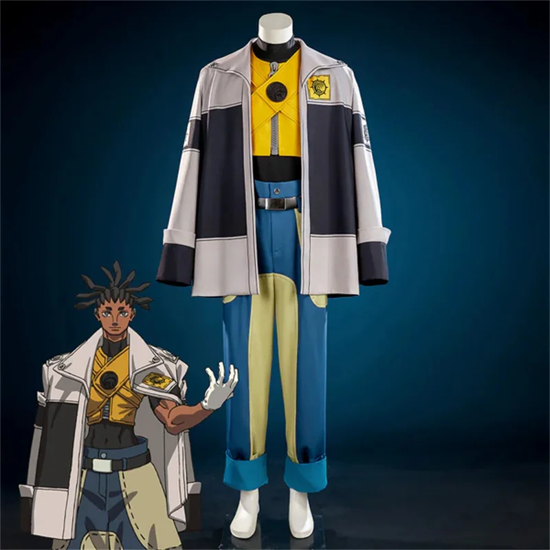 Anime Gachiakuta Arkha Corvus Cosplay Costume Men Uniform Suits Halloween Carnival Christmas Party Outfits