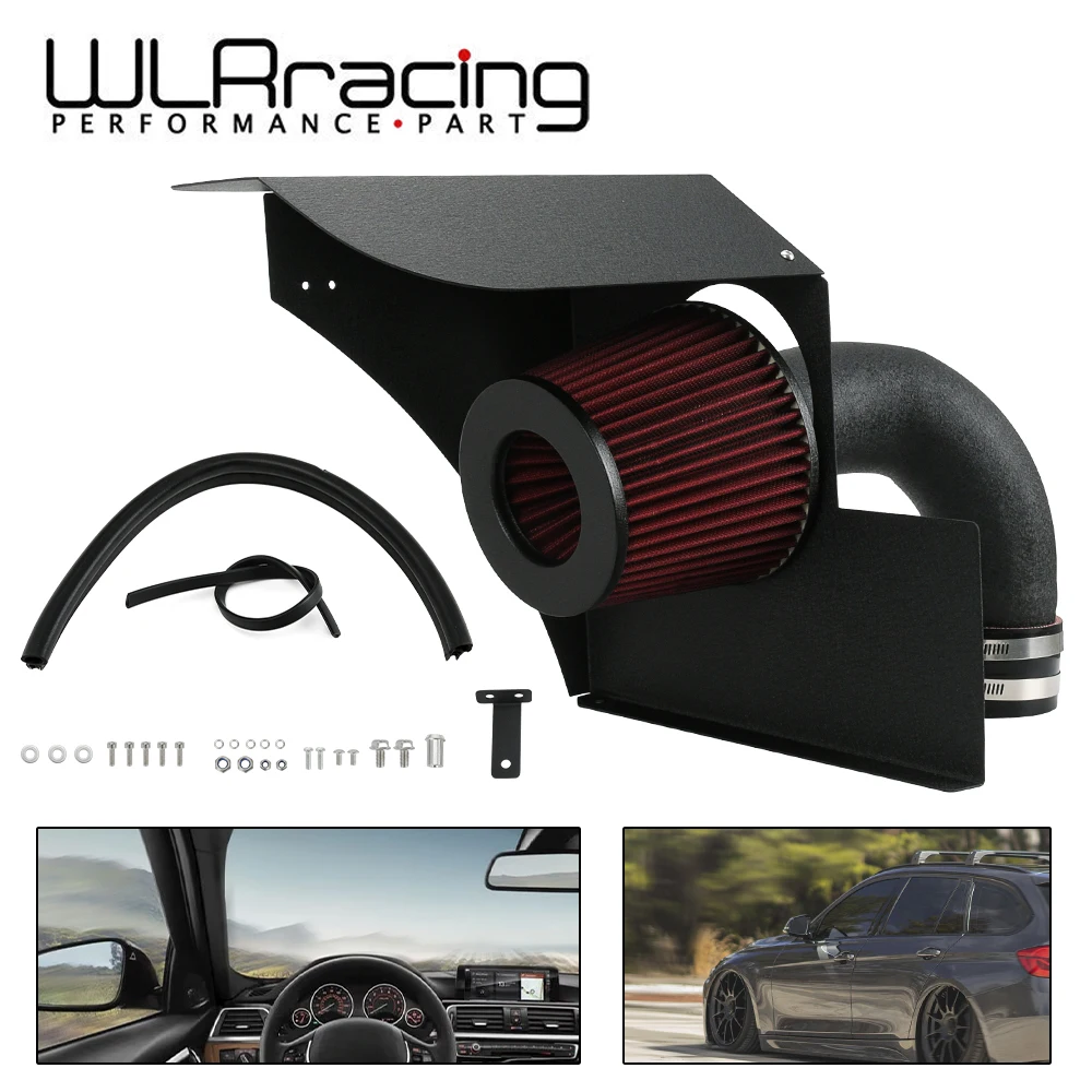 

3.5" Cold Air Intake System Kit w/ Heat Shield For BMW 420i 430i F32/F33 2.0T Engines 16-18
