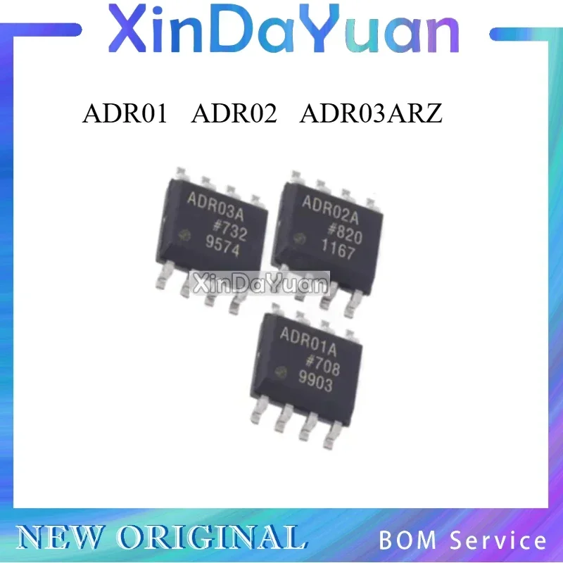 

5 шт. ADR01 ADR02 ADR03ARZ SOP-8 Прецизионный источник опорного напряжения