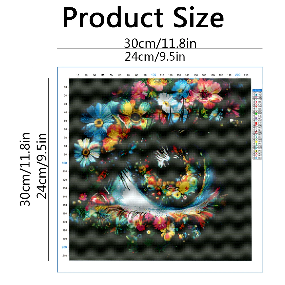 エバーシャイン クロスステッチキット 風景 ユニークな趣味  - Embroidery X Pattern のレビューと価格