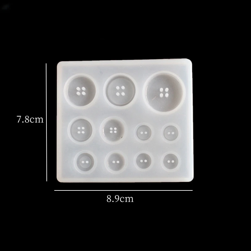 Stampo in silicone liquido con resina UV trasparente per gioielli con ciondolo contagocce in cristallo fai-da-te