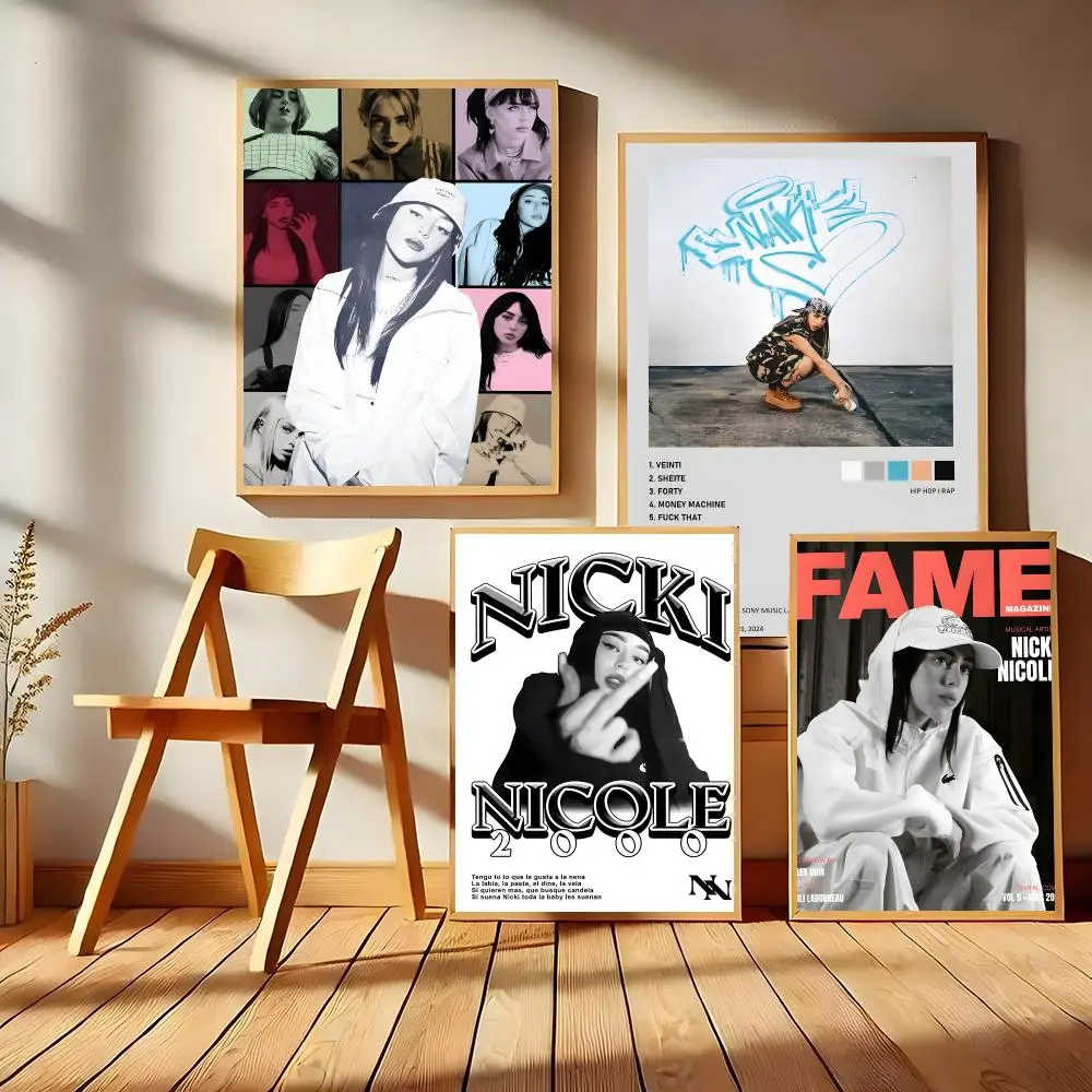 Nicki Nicole Singer Alma Poster Matte Self-Adhesive Wall Art Print Living Room Bedroom Home Decor