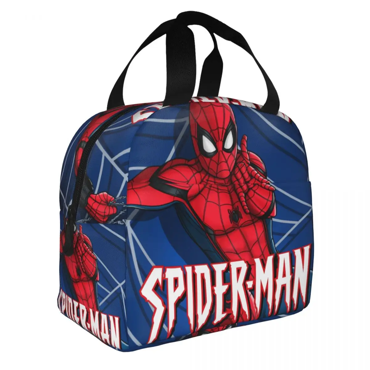 For Work Signs Multifunction Unique Marvel Spider Man Bento Boxes Office Staff Food Container