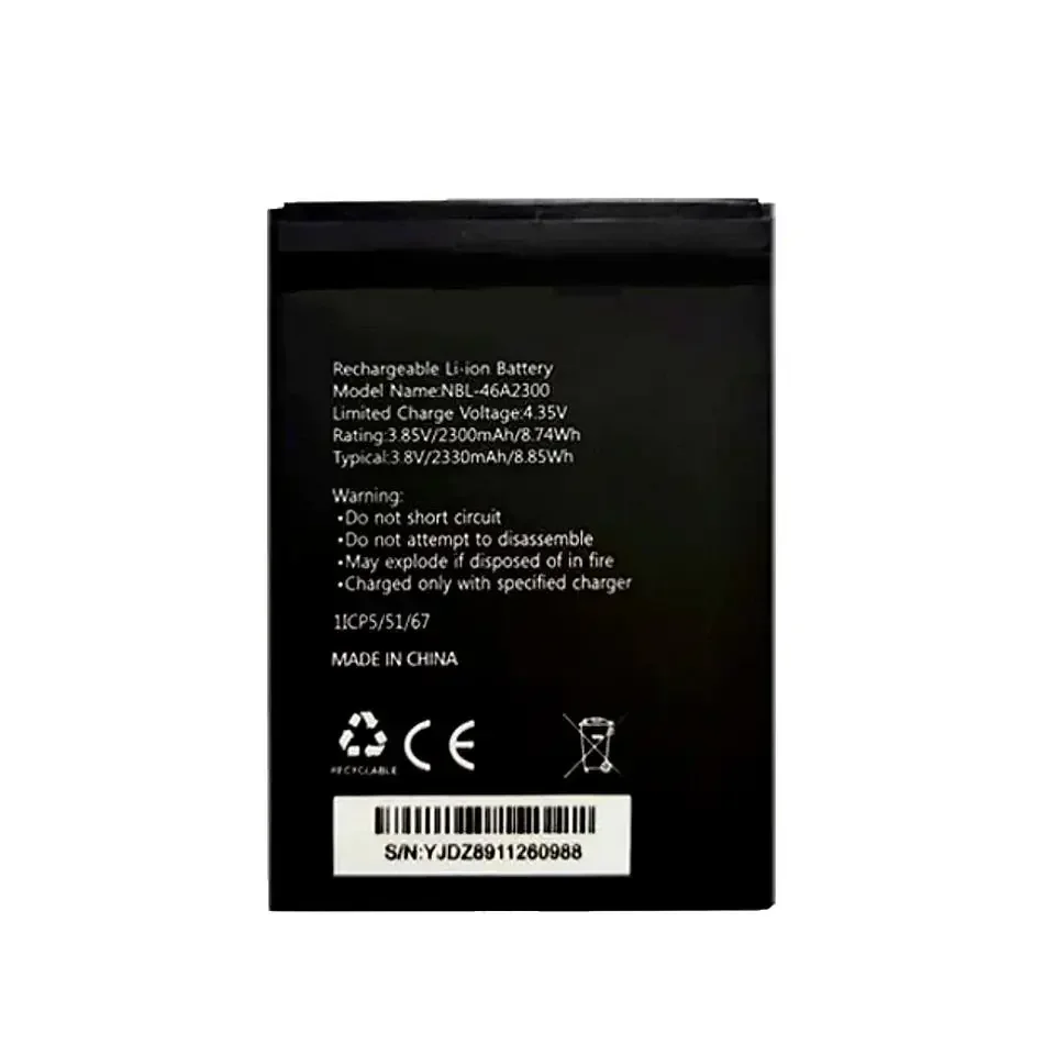 سلامة NBL-46A2300 لبطارية الهاتف المحمول Neffos C7A TP705A TP705C عالية السعة #2