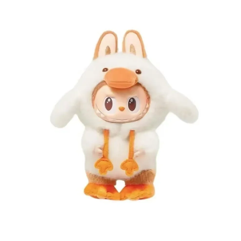 For Labubu Plush Duck The Monsters Forest Fairy Tale Series Clothes Cute Original Custom Hook Weaving Clothes Doll Accessories