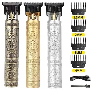 Professionelle elektrische Haarseiten, Vintage -Haarschneider, Rasierer, Haarschnittmaschine, Haarschneidemaschine, T9, Großhandel 10 Hauptverkäufe Schlaf Sideboard Großhandel - №8