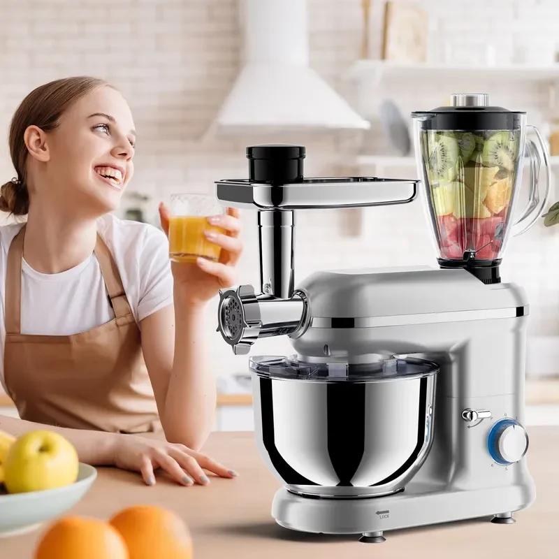 Multifunctional Electric Kitchen Appliances Household Vertical Mixer Mixer Meat Grinder Food Mixer