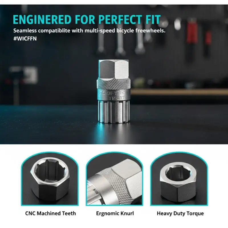 1Pcs Bike Sprocket Removal Repair Tools Bicycle Freewheel Sprocket Removal Repair Tool For 6/7/8/9/10/11S