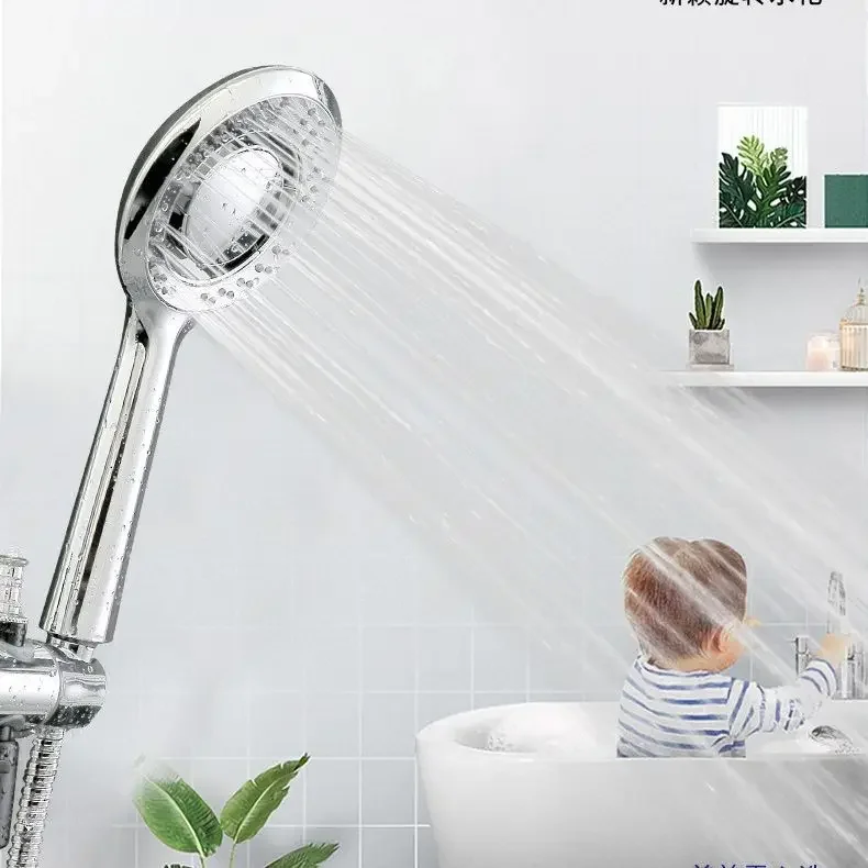 Pommeau de douche à main haute pression, anti-explosion, anti-chute, économiseur d'eau, jet de pluie, accessoires de salle de bain universels et suspendables