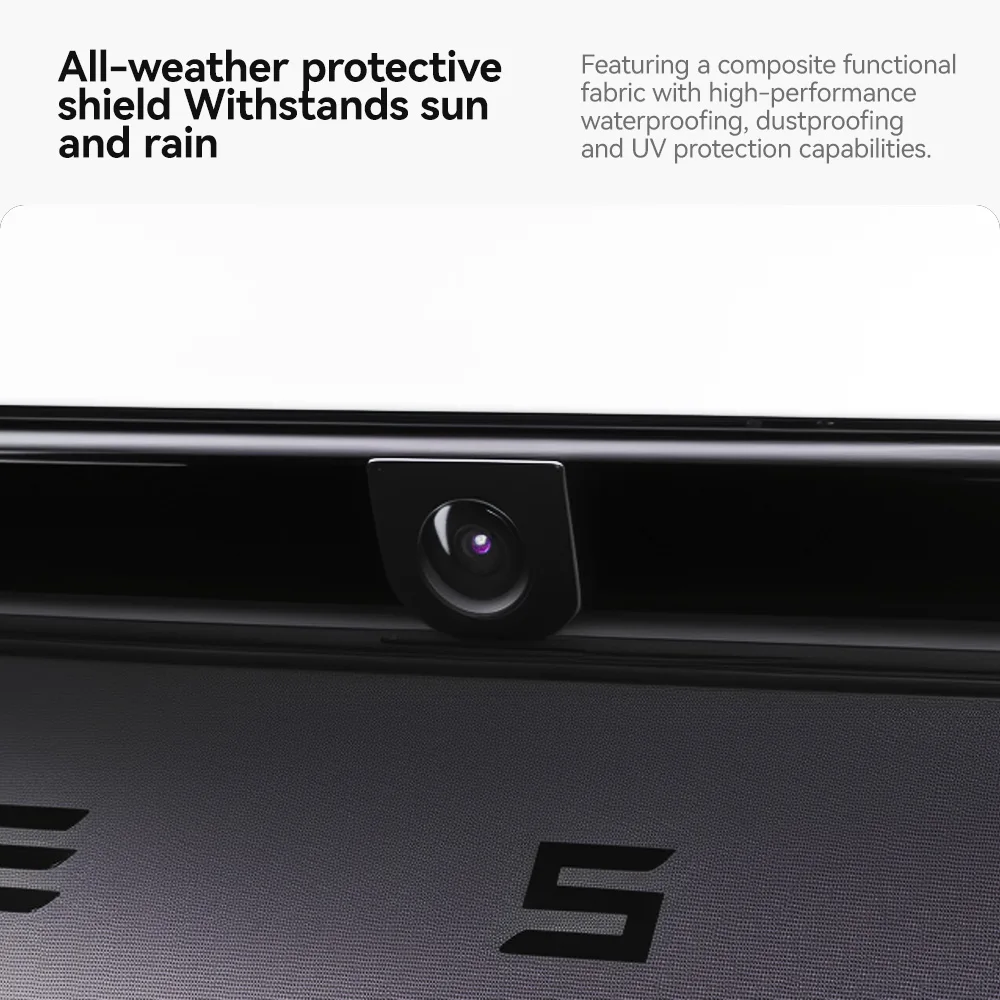 YZ ل تسلا نموذج Y العرعر عدسة الكاميرا الأمامية الحرس الغطاء الواقي مقاومة للخدش المضادة للبقع اكسسوارات السيارات 2025 جديد #4