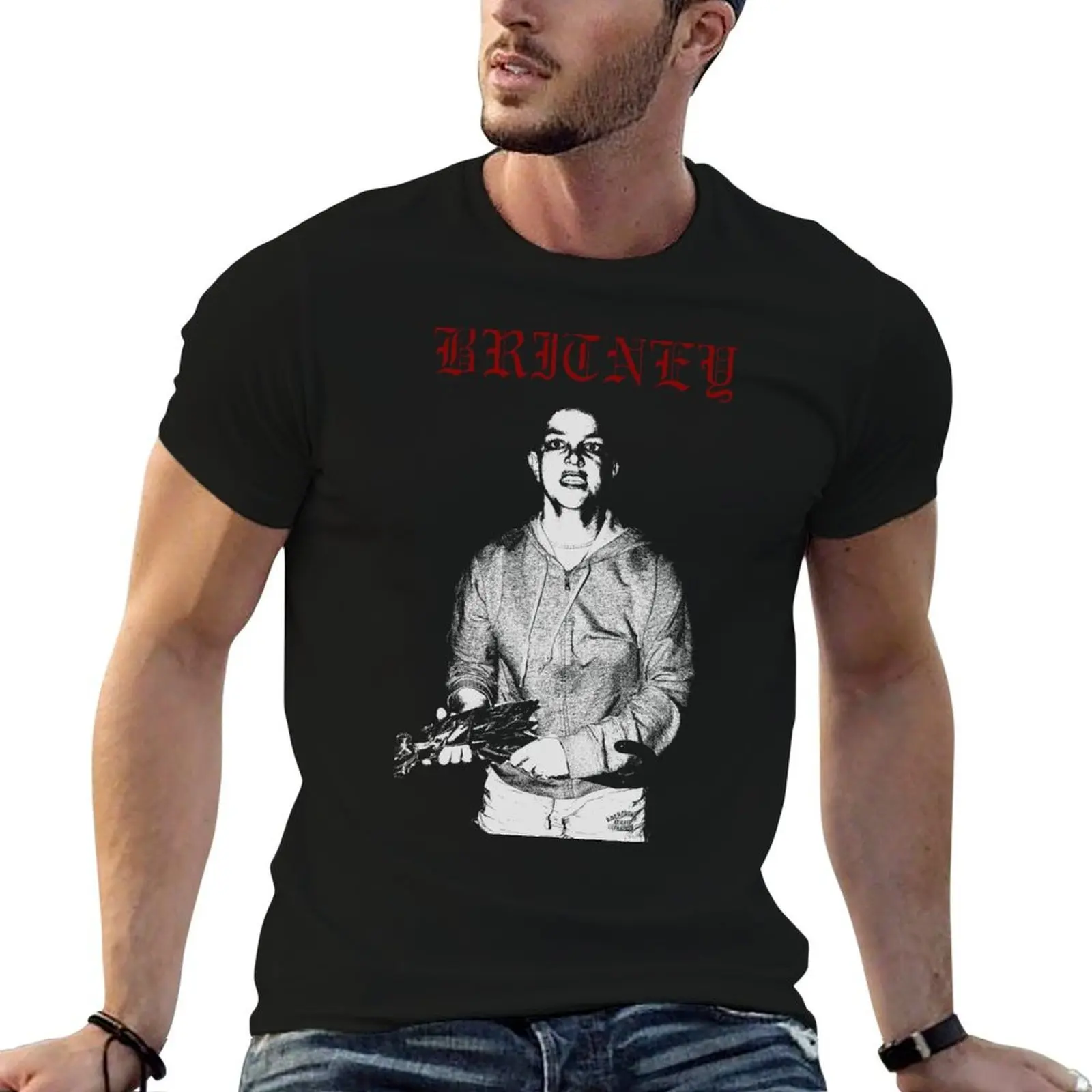 

Britney Meltdown Metal Aesthetic T-Shirt man t shirt summer t shirt man designer T-Shirt