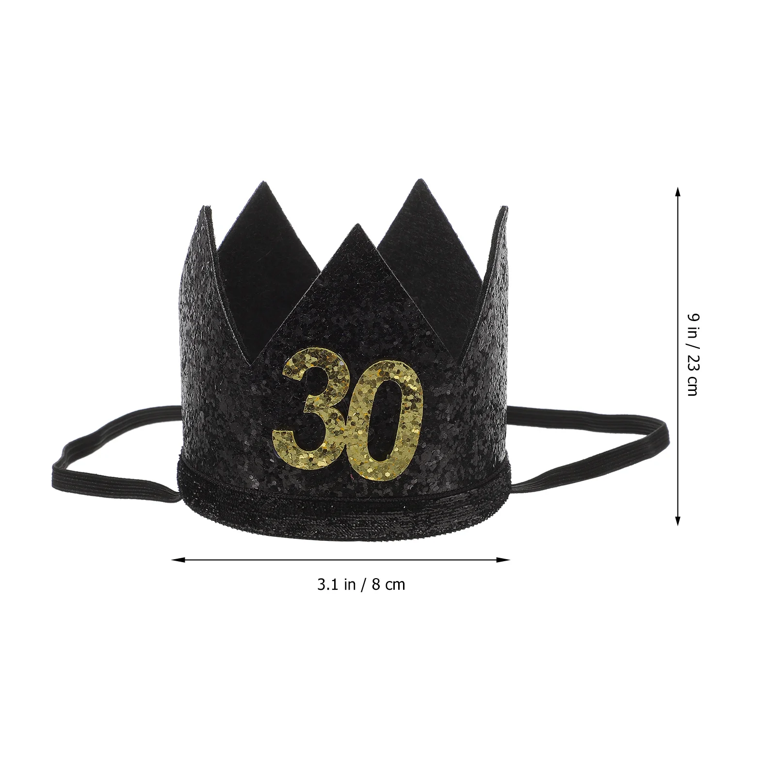 

1Pcs Birthday Party Accessories Not Easily Damaged Exquisite Craftsmanship Unique Crown Hat Birthday Party Hat