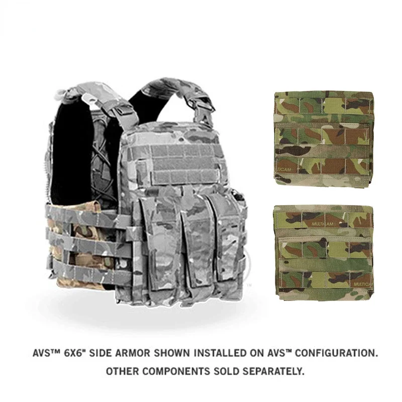 Crye Precision AVS 059 6x6 Plate Vest Side Panel  A Pair