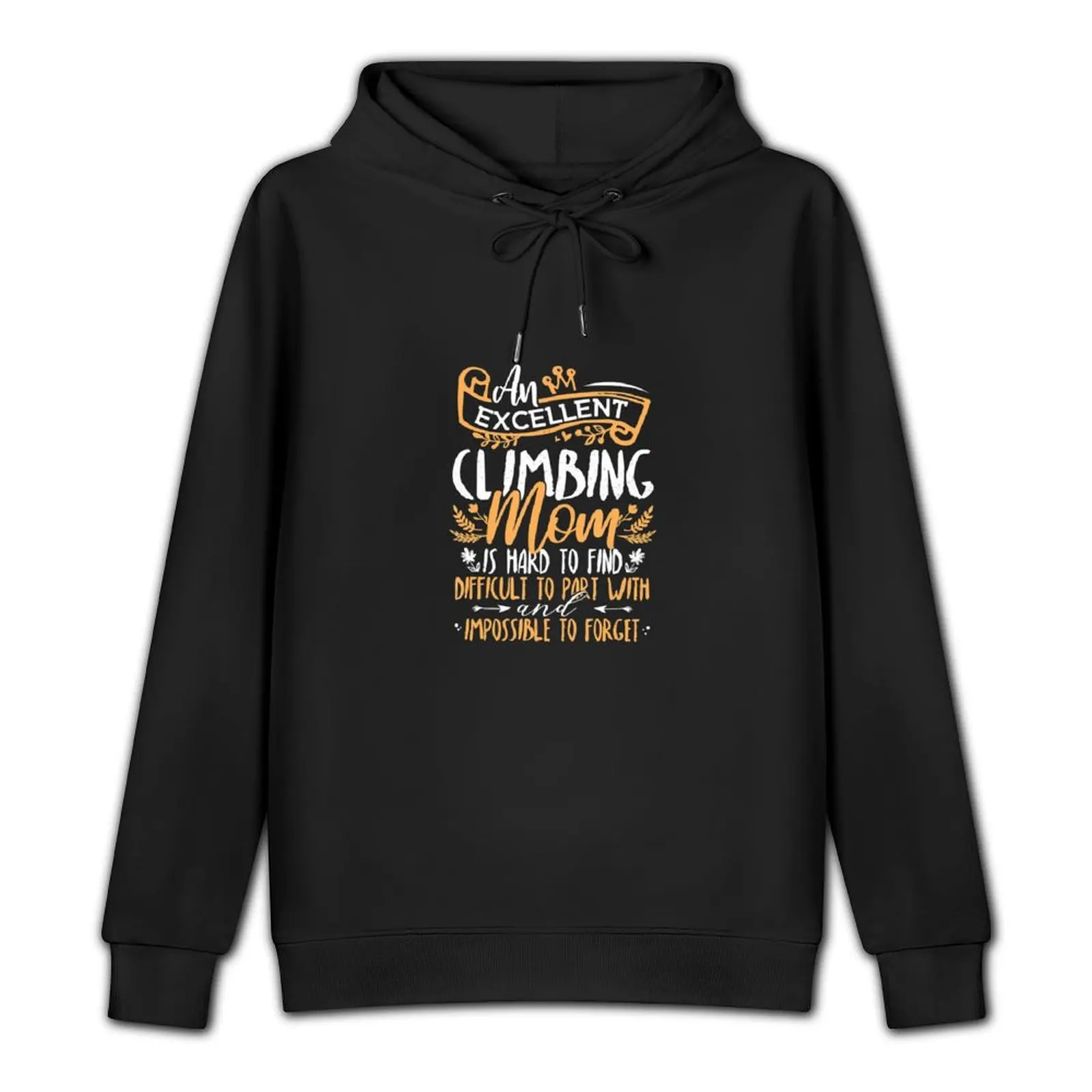 Outdoor Sports Rock Climbing Mother Super Mom Pullover Hoodie japanese style men's winter sweater graphic hoodie