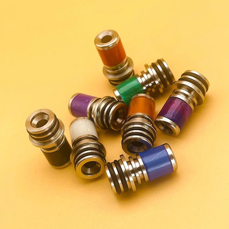 DSX 510 الراتنج بالتنقيط تلميح 3.5 مللي متر القطر الداخلي استبدال الراتنج رئيس مقاومة للحرارة المعبرة ل RTA البخاخة Vape اكسسوارات