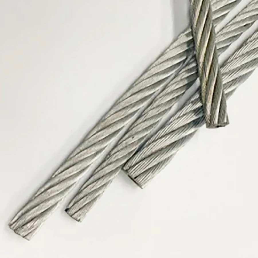 Steel Wire Rope for Hanging and Ground Galvanized Smooth Stainless Steel Wire Rope Traction Rope