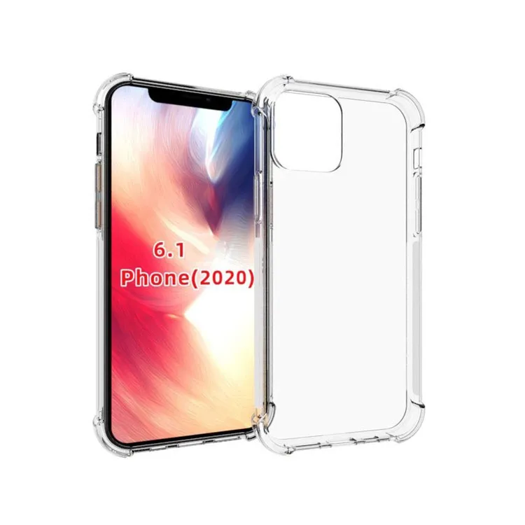 

For Apple iPhone 12 Pro 6.1 inch Cover Shockproof Anti-slip TPU Phone Case