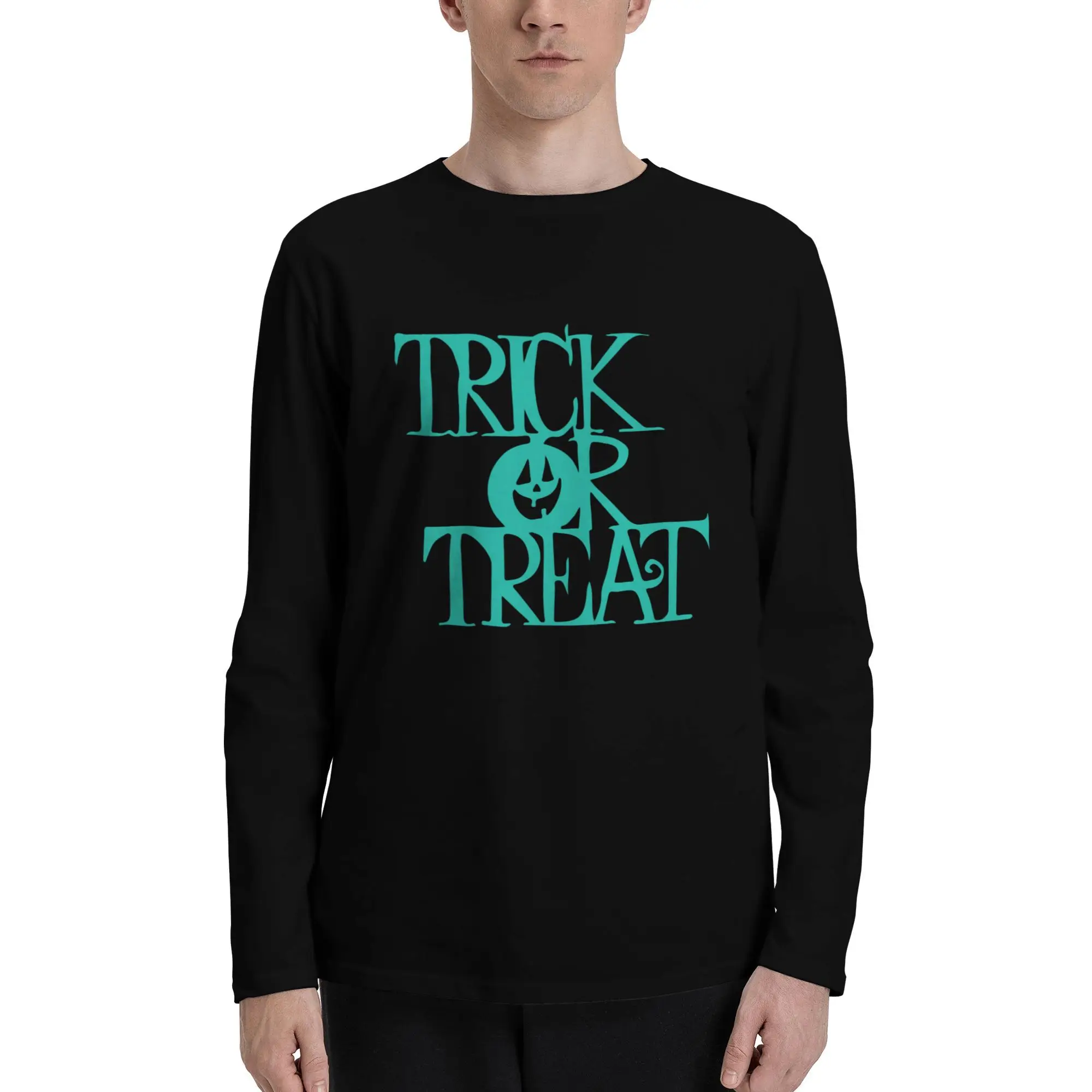 Мужская футболка с принтом TRICK OR TREAT