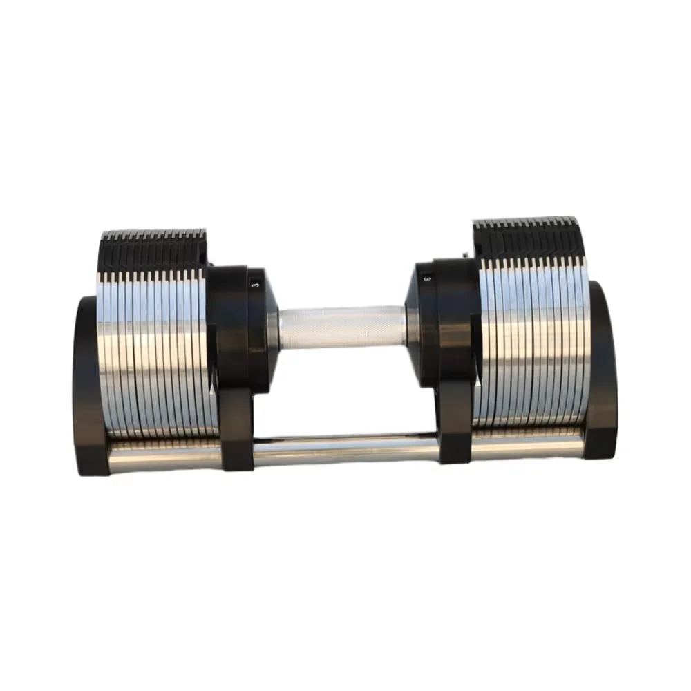 

Adjustable Steel Dumbbells 1kg Increment Custom Weight Features for Home Gym Fitness & Strength Arm Workout