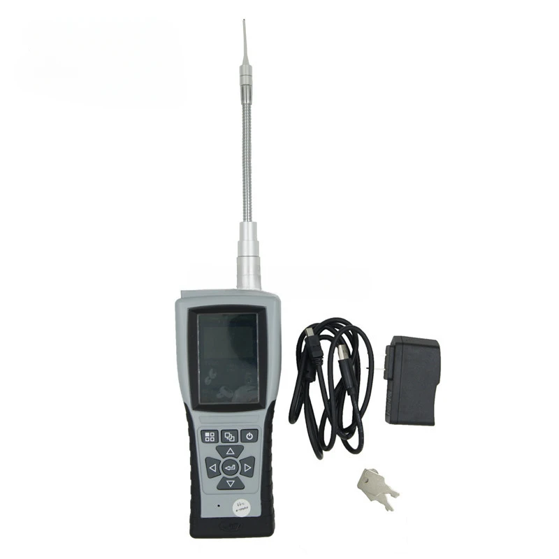 

Portable Pump-priming H2S toxic Hydrogen Sulfide gas Detector air leakage biogas analyzer