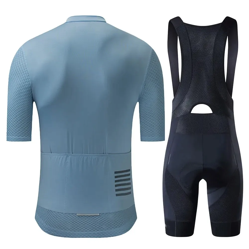 Ykyw Männer Radfahren Kurzarm Trikot Kleidung Set Sommer atmungsaktiv MTB Radsport Träger hose Fahrrad hose Kit Fahrrad anzug Maillot – Detail 10