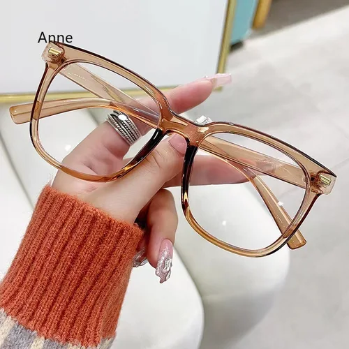 Imagen 2 del producto Gafas redondas clásicas para miopía para hombres y mujeres, anteojos para miopía, antiluz azul, menos dioptrías, prescripción, nueva moda