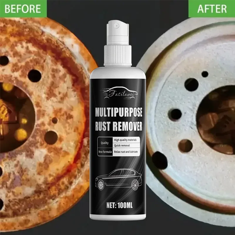 Metal polishing care spray,long-lasting protection,restores metal luster,suitable for iron powder,chrome paint,hub maintenance