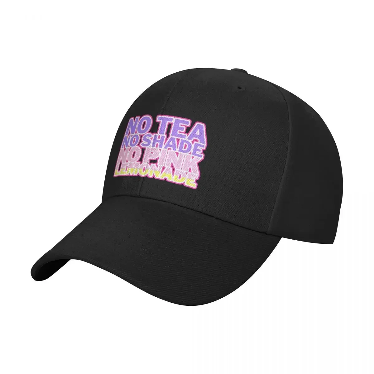 

No Tea No Shade No Pink Lemonade 2 Baseball Cap Kids Hat Wild Ball Hat Dropshipping Hats For Men Women's