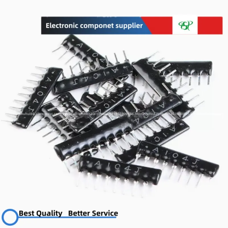 100pcs A09-104JP 100K Direct insertion exclusion 9 feet 1/8W accuracy plus or minus 5%