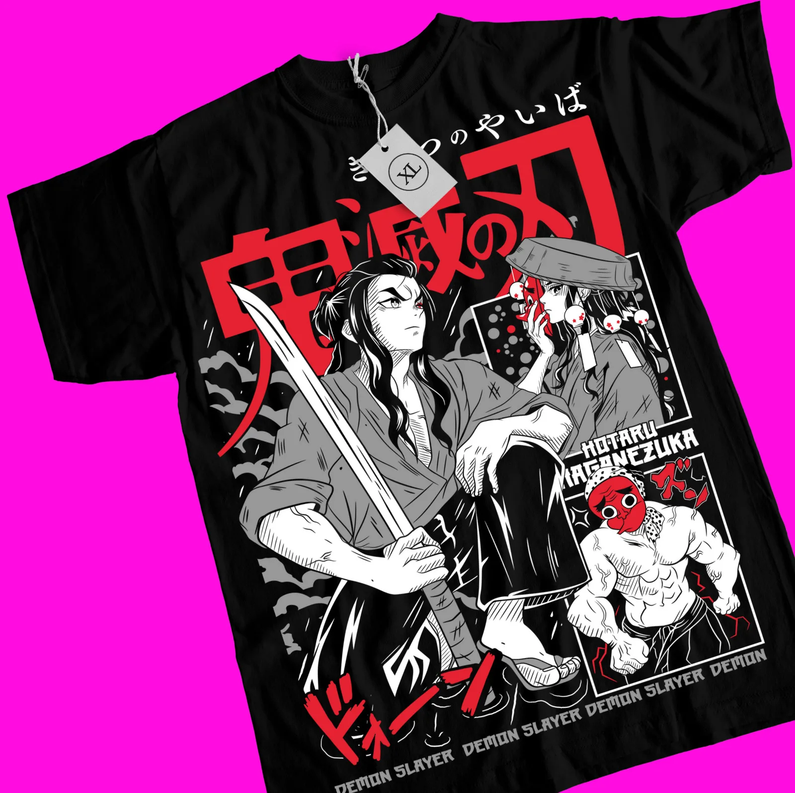 

Demon Slayer Hotaru Haganezuka T-Shirt Horror Manga Anime Gifts Shirt All Size