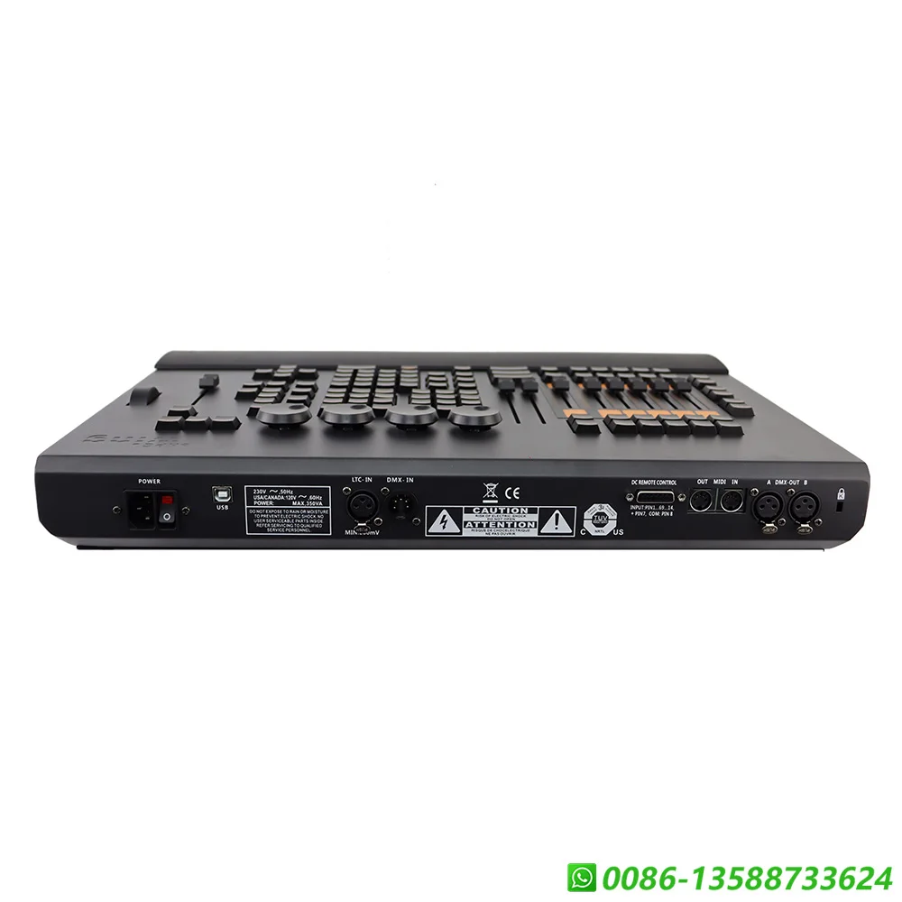 Imagem -03 - Command Wing Controller For Stage Lighting Dmx Moving Head Software Connect Versão Mais Recente 2048 Parâmetros Fader Wing