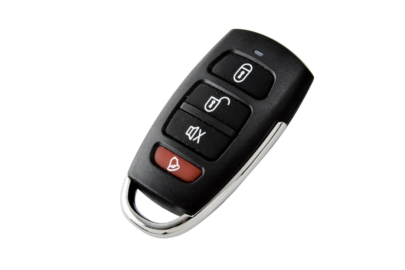 Good Quality and Price of  12V universal Car Burglar Alarm Anti-theft alarm system 433M Built-in adjustable vibration sensor