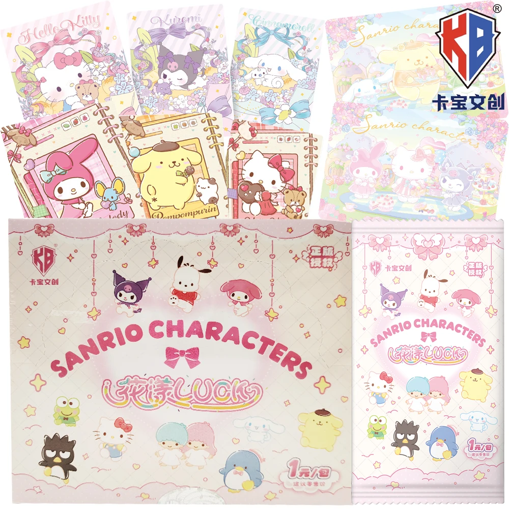 

Новые Kabao, оригинальные коллекционные карты персонажей Sanrio, уникальные свежие пузыри в стиле аниме, креативные карты с героями мультфильмов, подарки для детей, хобби