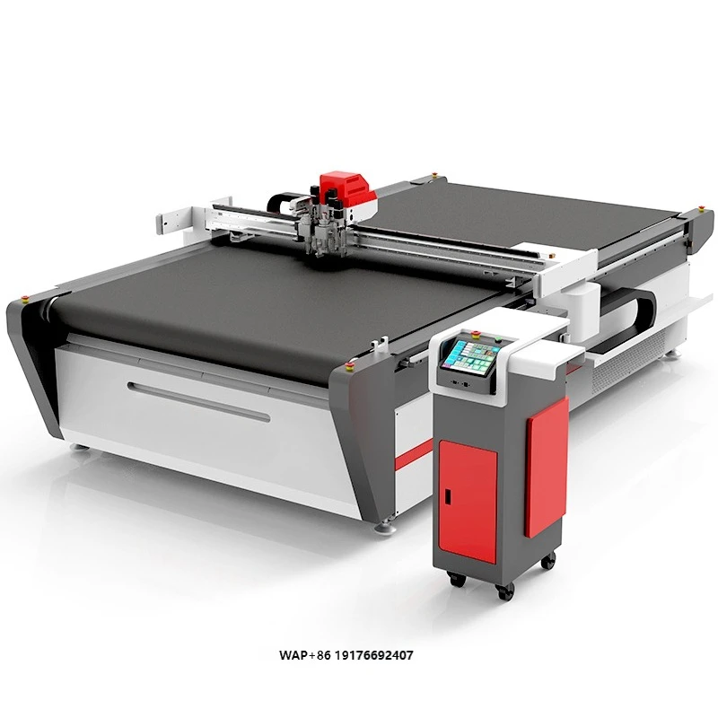 Automatic CNC Oscillating Knife Cutter with Engine for Non-Woven and Industrial Cloth High-Tech Fabric Cutting Machine