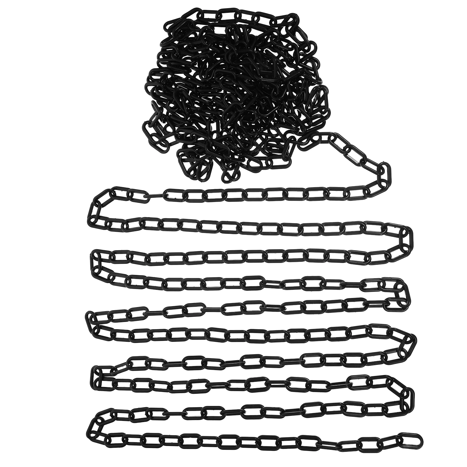 Plastic Chain Warning Protective Chain For Road Safety Barrier Caution Security Chain Links Hotel Isolation Barrier