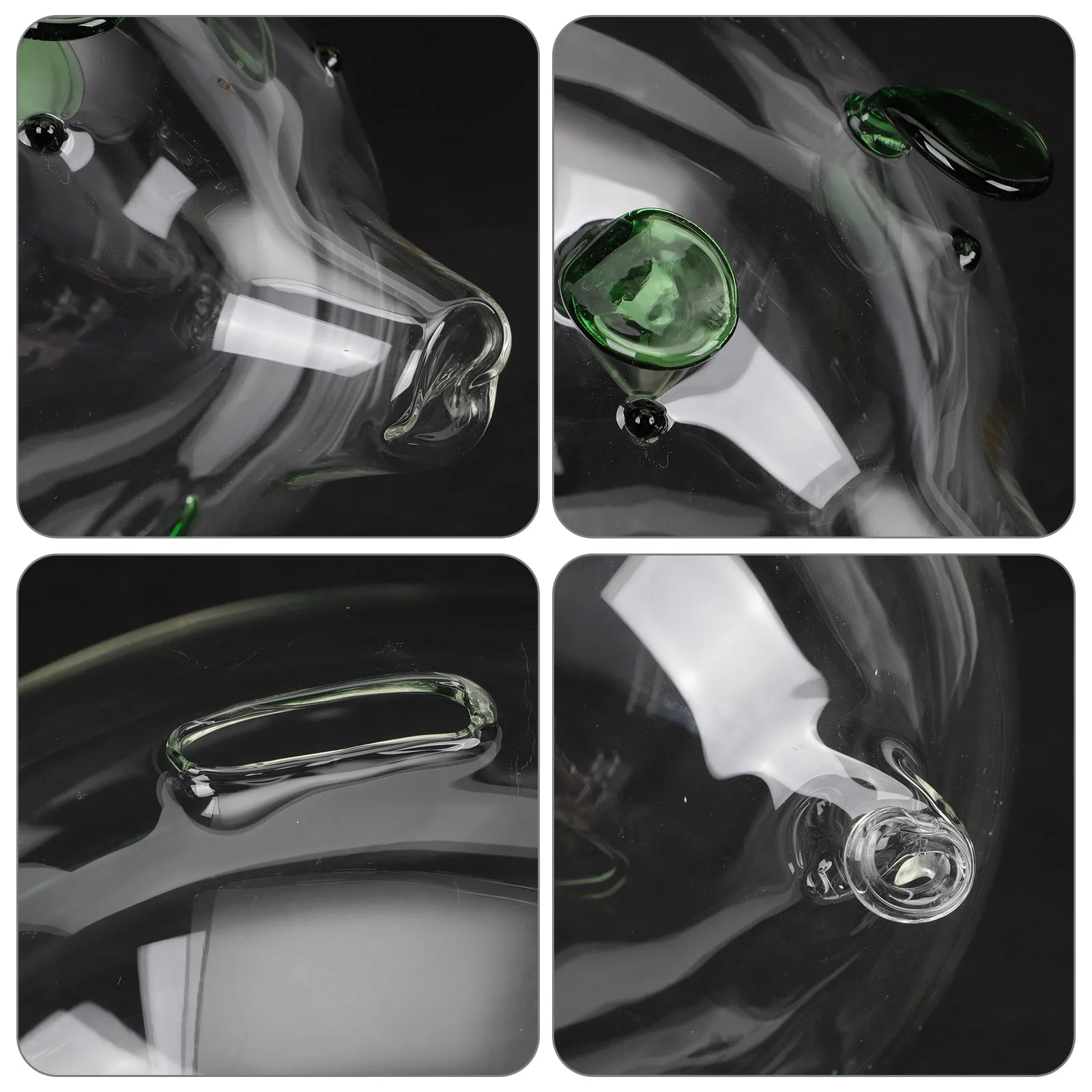 

Creative Pig Shaped Piggy Bank Clear Glass Money Box for Cash Coin Storage Kids Saving Habit Training Cute Home Desk Decoration