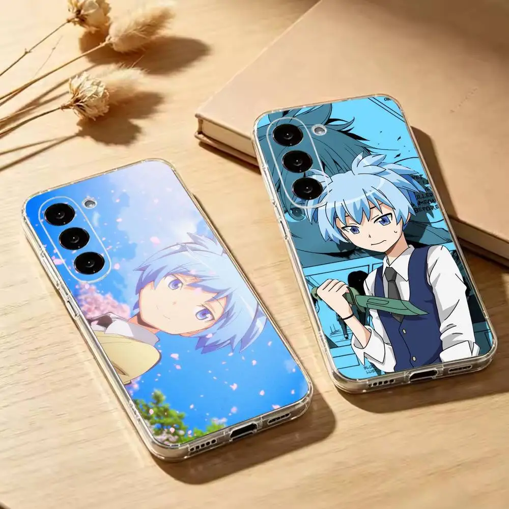 Assassination Classroom Nagisa Phone Case Silicone Soft for Samsung Galaxy A73,A72,A71,A70,A53,A52,A51Cover