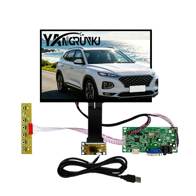 10.1inch High Brightness 500 cd/m² TFT LCD Module BOE GV101WXM-N80 1280×800 LVDS Industrial Control Equipment Display Screen